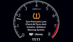 TYRE PRESSURE MONITORING SYSTEM (DEFLATION WARNING SYSTEM)