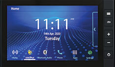 20.3 cm ADVANCED TOUCHSCREEN DISPLAY AUDIO