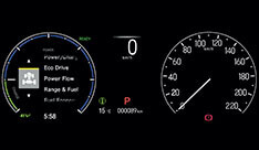 17.7 cm (7 in) HD Full colour TFT meter